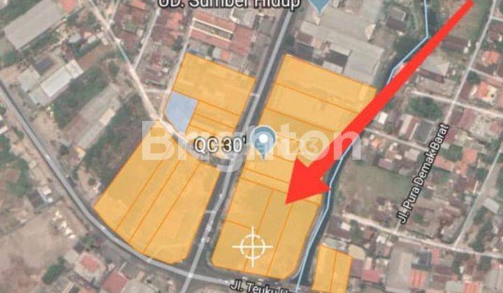 Tanah di lokasi bisnis sudah ada IMb dan pondasi keliling di Padangsambian 2