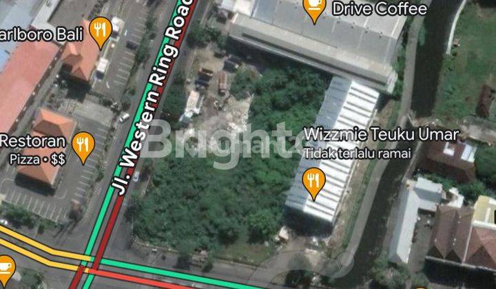 Tanah di lokasi bisnis sudah ada IMb dan pondasi keliling di Padangsambian 1