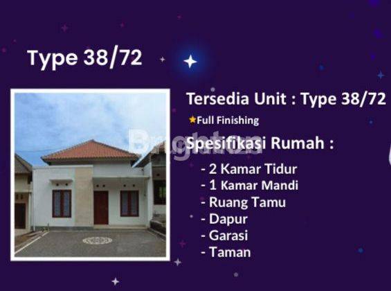 Rumah Cluster murah di Tabanan ada 5 Tipe 2