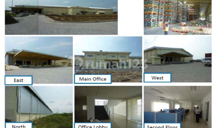 Tanah dan Gudang Cikarang, di Jalan Raya, LT. 9,7Ha, LB. 1,1Ha