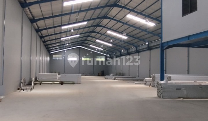 Gudang Balaraja, Tangerang, Lt.1600m2, Lb.1512m2, Ada Office