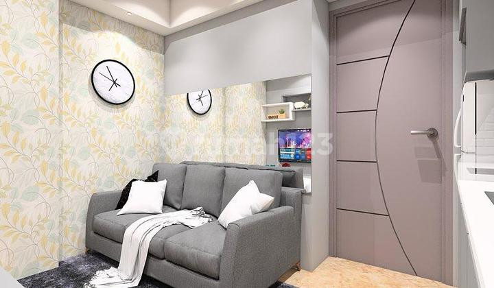 Apartemen Gold Coast, PIK, Honolulu, 1 Br, Furnish, High Floor