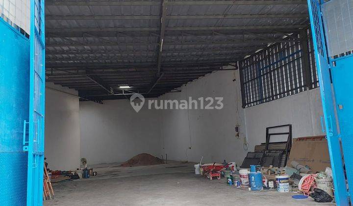 Gudang 1 lt luas 420 m2 di Kembangan Raya acess container! 2