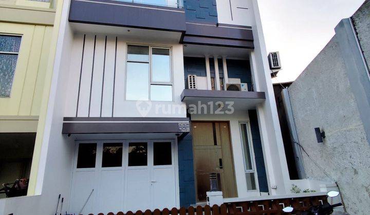 Rumah Baru 3 Lt Di New Duri Kepa Shm Hadap Timur Lt  55 M2 Lb 144 M2 Ada 3+1 Kt 4+1 Km Unfurnished Siap Di Survei Siap Huni!! Nego Yuk Sampai Deal!!  1