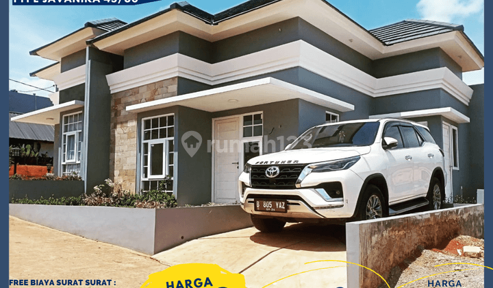 Rumah Berkonsep Jepang Mewah & Megah 400 Jutaan SHM 1