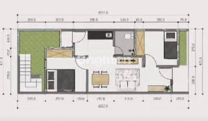 MURAH RUMAH BARU PUSAT KOTA PADALARANG 3 menit KBP 2