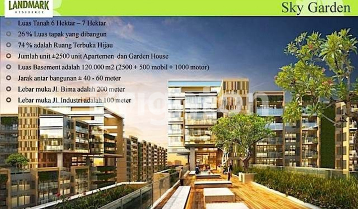 QUICK SALE! 1BR Studio Unit – Landmark Residence Bandung | Complete & on-hand documents – ready for fast processing! 2