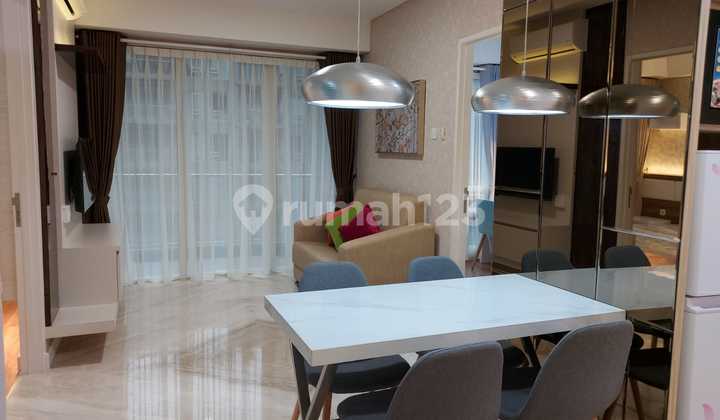 For Rent Landmark Apartment 2 BR Fully Furnished Complete Facilities and Strategic Location Comfortable and Well-Maintained Residence