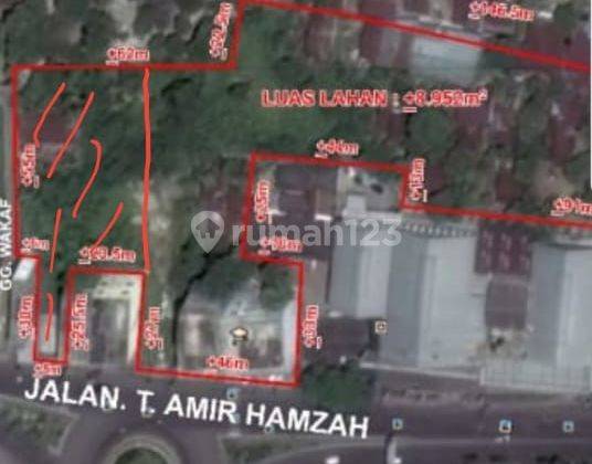 Tanah di Jalan Adam Malik Simpang Amir Hamzah 2