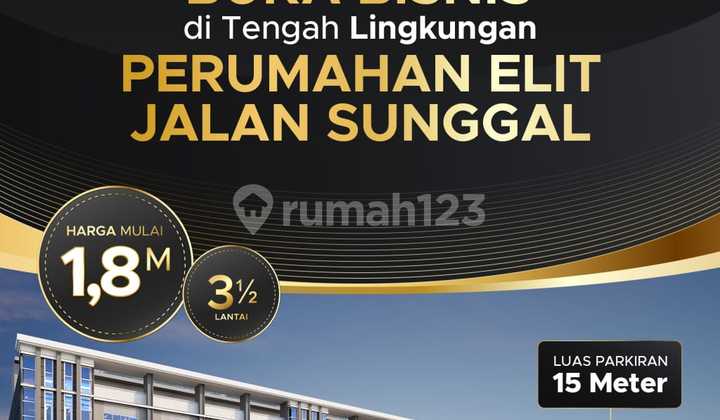 Ruko di Komplek District 8 SCBD ( Sunggal )