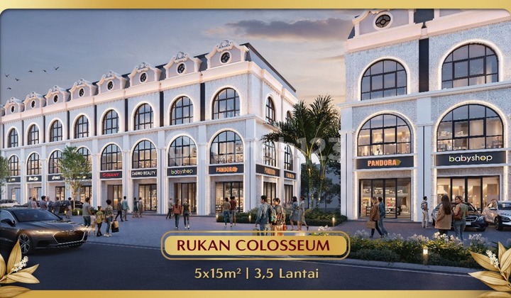 Shop House in Pesona Indah Cemara Housing Complex