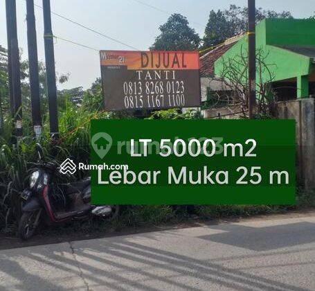 Jual Dibawah Harga Pasar Kavling 5000m2 Pinggir Jalan Raya Legok 1
