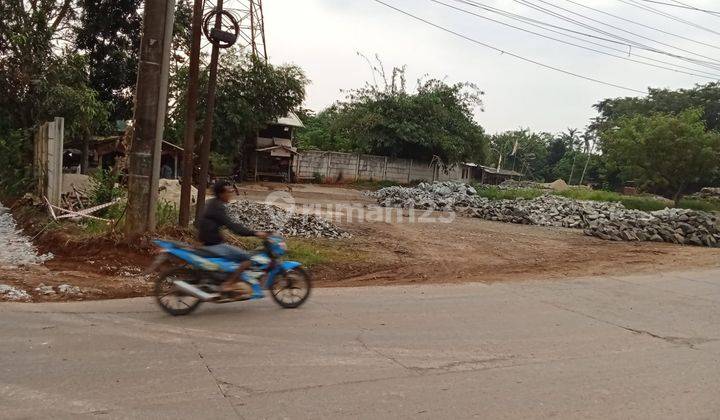 Lahan Komersil 2.3 Ha Nempel Jalan Utama Cisauk  2