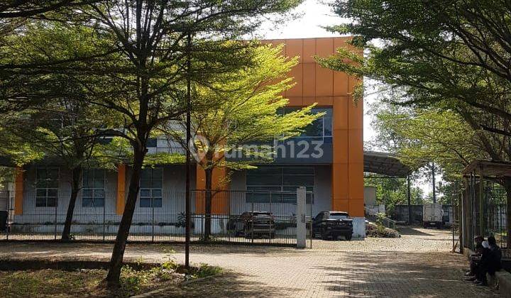 Tanah Luas 1 Ha Bonus Gudang Dan Office 3000 M2 Lokasi Tepi Jalan Raya Cisauk 1