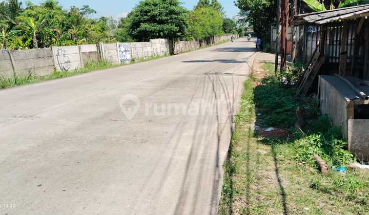 Tanah Komersil Pergudangan 7000 M2 Nempel Jalan Utama Legok