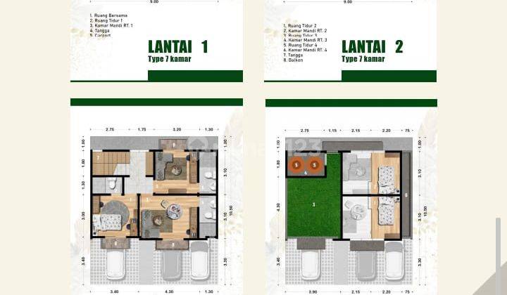 Beli Pasti Untung Kos Jatinangor Harga 2.5 M 2