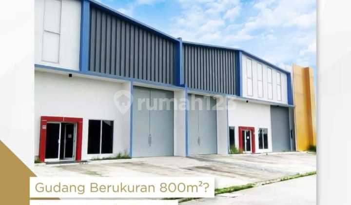 Gudang Karawang Sentra Bizhub, Luas Tanah 1998. Posisi Hoek 8