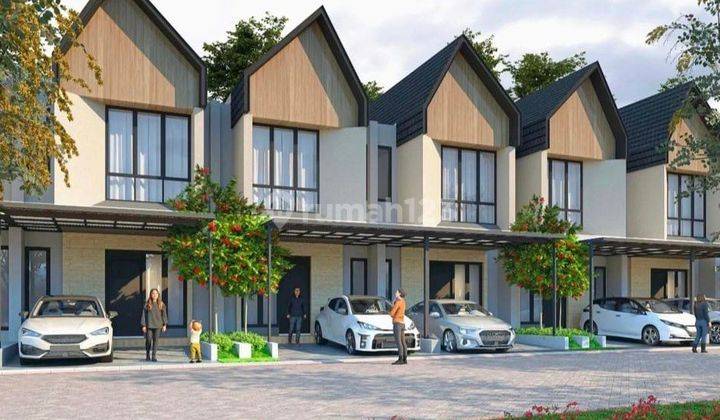 Hunian 2 Lantai Dalam Cluster Modern di Jatisampurna 1