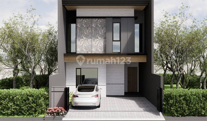 Rumah 2 Lantai Baru Unfurnished SHM di Batununggal Asih, Bandung 1