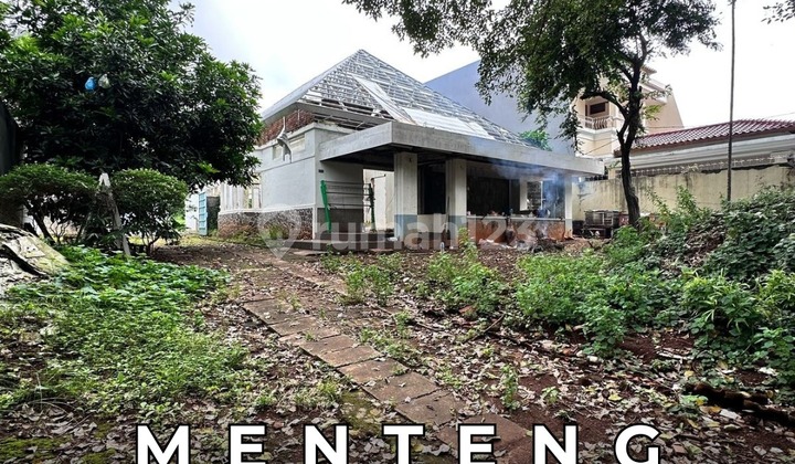 Rumah Hitung Tanah Dijual Menteng Luas 891m2