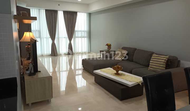 Jual Apartemen Tower Infinity Kemang Village Residence KVR Kemvil 3BR Bagus Furnished 3 Kamar Tidur
