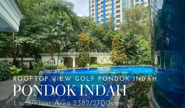 Rumah di Pondok Indah Jakarta Selatan Luas 2382m2 Turun Harga 1