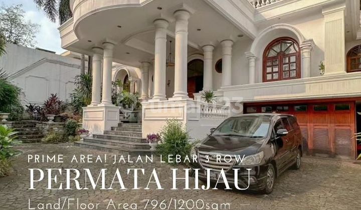 Rumah di Permata Hijau
Kebayoran Lama
Jakarta Selatan 2 Lantai Super Luas