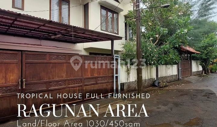 Rumah di Ragunan 
Jakarta Selatan 2 Lantai Bagus dan Luas