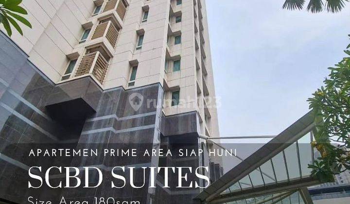 Apartemen SCBD Suites 2 Kamar Tidur 180m2 Jual Cepat 1