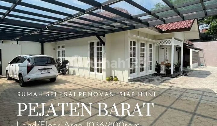 Rumah di Pejaten barat
Jakarta selatan Bagus Luas 1000m2