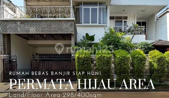 Rumah di Permata Hijau Jakarta Selatan Jual Murah Bagus 300m2 2 Lantai