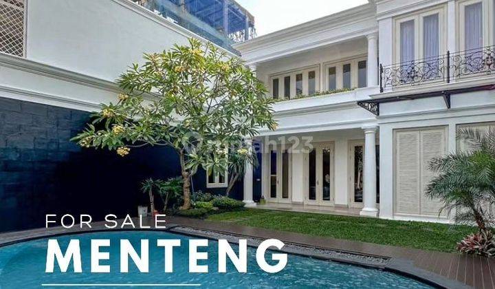 Rumah Mewah Siap Huni Dijual di Menteng Jakarta Selatan 1