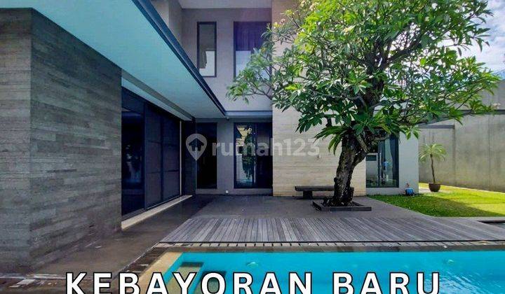 Rumah Furnished Bagus Davinci Di Jalan Senopati Kebayoran Baru 1