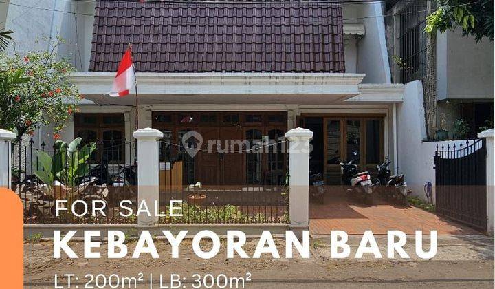 Rumah Pakubuwono Area Kebayoran Baru Jakarta Selatan 200m2 1