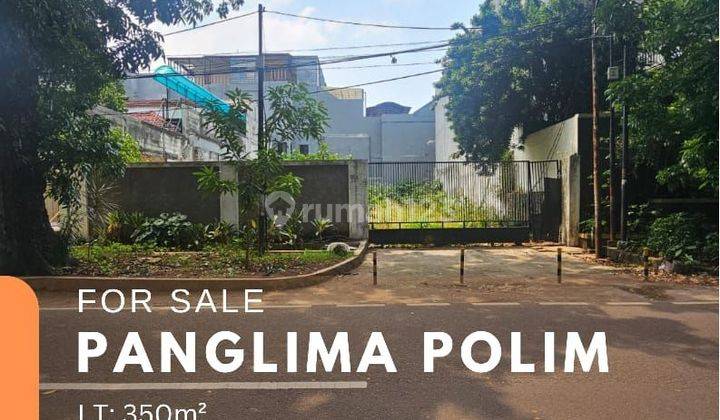 Kavling Tanah Panglima Polim Jakarta Selatan Dijual Cocok Buat Resto 1