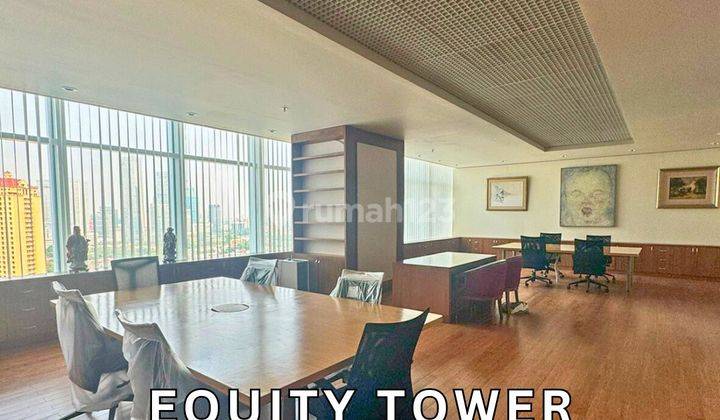 Office Space Di Equity Tower Scbd Jakarta Selatan, Scbd 1000m2 1