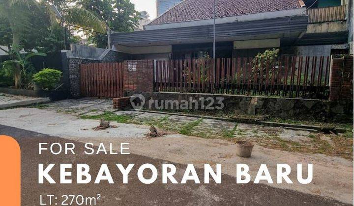 Rumah Tua Harga Bagus Dijual Di Dempo Kebayoran Baru Jakarta Selatan 1