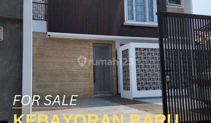 Rumah 2 Lantai Bangunan Baru Siap Huni Dijual Di Blok M Kebayoran Baru Jakarta Selatan 1