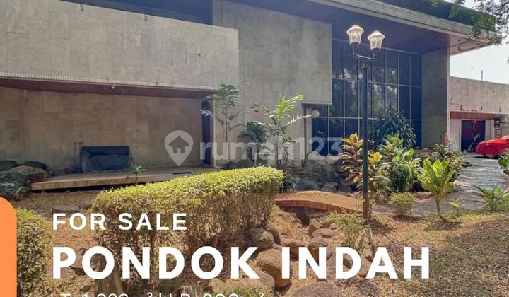 Rumah Di Pondok Indah
jakarta Selatan 1282m2 Di Bawah Harga Pasaran Dijual