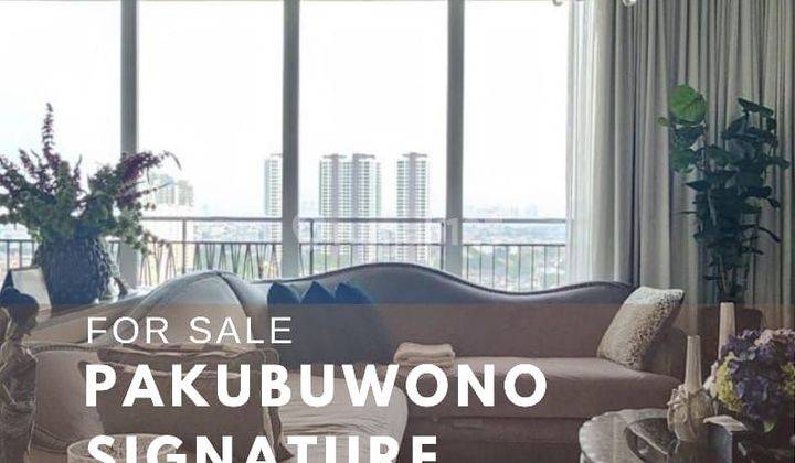 Apartemen Pakubuwono Signatures 4 Kamar Tidur Bagus Semi Furnished 1