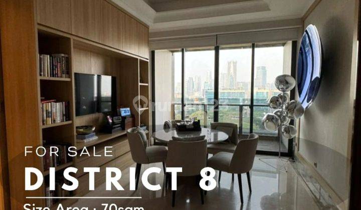 Apartemen District 8 Senopati 70m2 TERMURAH 5M Nett!! 1