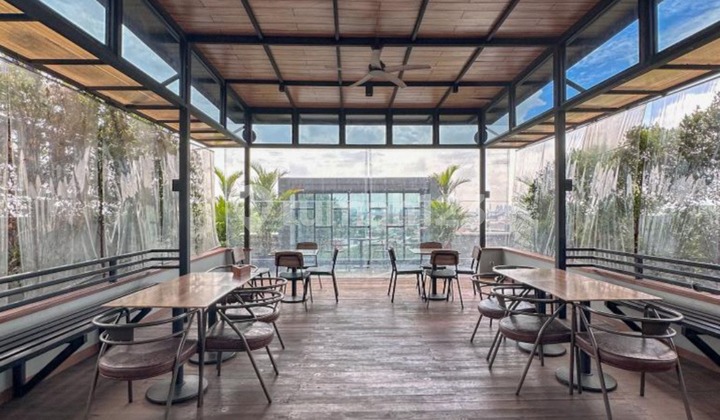 Mini 6-Storey Office Shophouse Building in Tanjung Priok Super Excellent