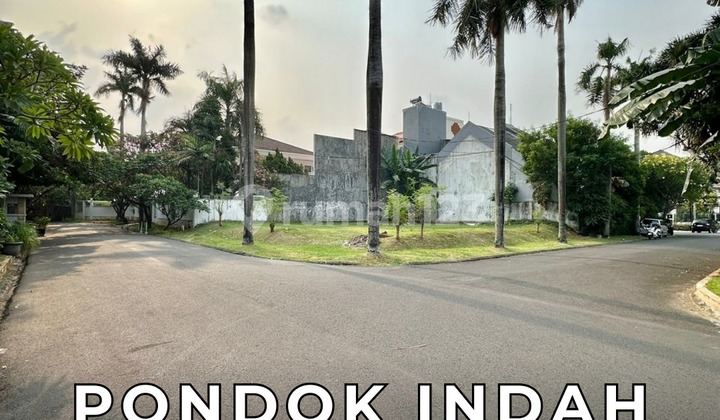 Tanah Kavling Pondok Indah 449m2 Dijual Cepat
