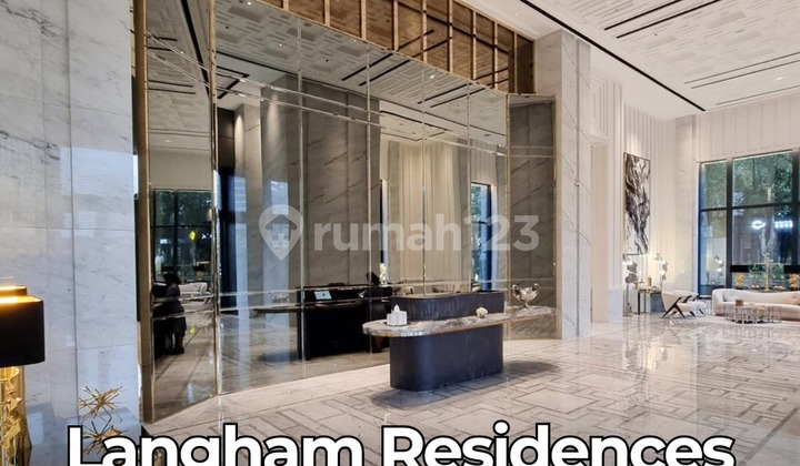 Apartemen The Langham Residence Sudirman Kebayoran Baru Jakarta Selatan 3bedroom 351m2 Super Mewah