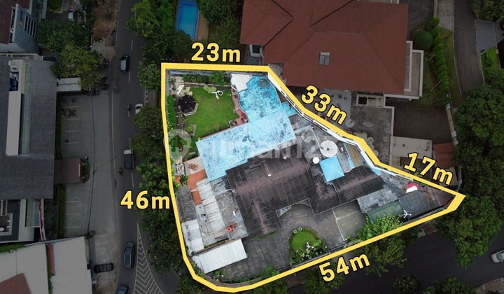 Rumah Hitung Tanah Komersial Area Pakubuwono Jakarta Selatan Dijual 2