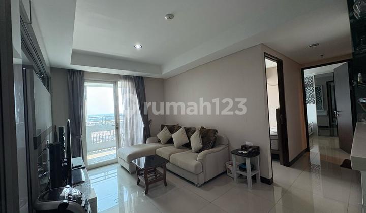 Apt 90 m2 2+1 BR FF di Sky Terrace, DMB, Kalideres, Jakbar 