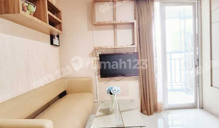 DIJUAL APARTEMEN GREEN CENTRAL CITY LUAS 49m2 TYPE 2BR FURNISHED