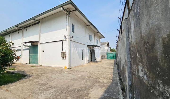 Dijual Pabrik Garmen Di Pegadungan, Kalideres Lt.1260m2 SHM 1