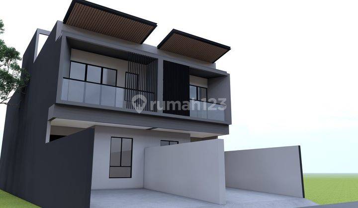 Dijual Rumah Baru Di Meruya Lt.125m² SHM 2,5 Lantai 2