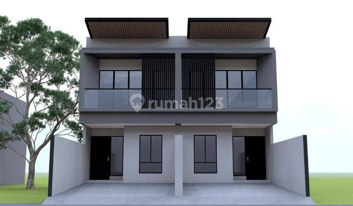 Dijual Rumah Baru Di Meruya Lt.125m² SHM 2,5 Lantai 1